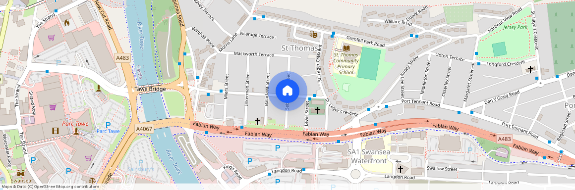 Sebastopol Street, St Thomas, Swansea