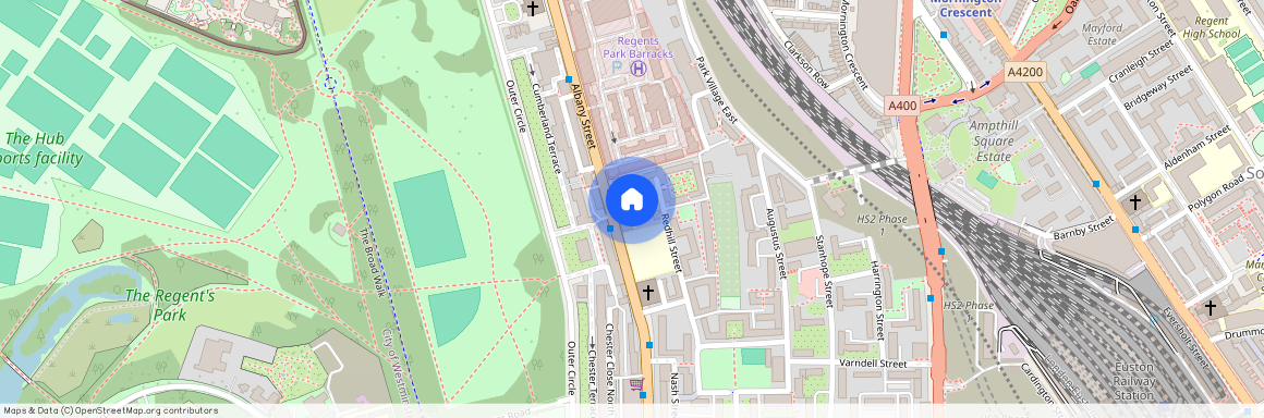 Edward Mews, Regents Park, London, NW1