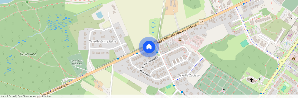 al. Aleja Zdobywców Wału Pomorskiego, Wałcz, wałecki, zachodniopomorskie