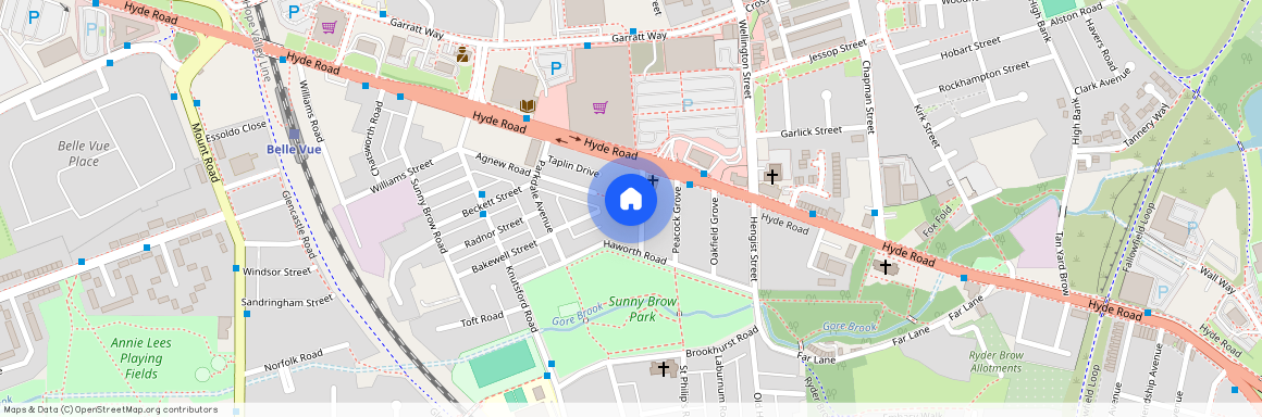 Room to let for professionals in Gorton