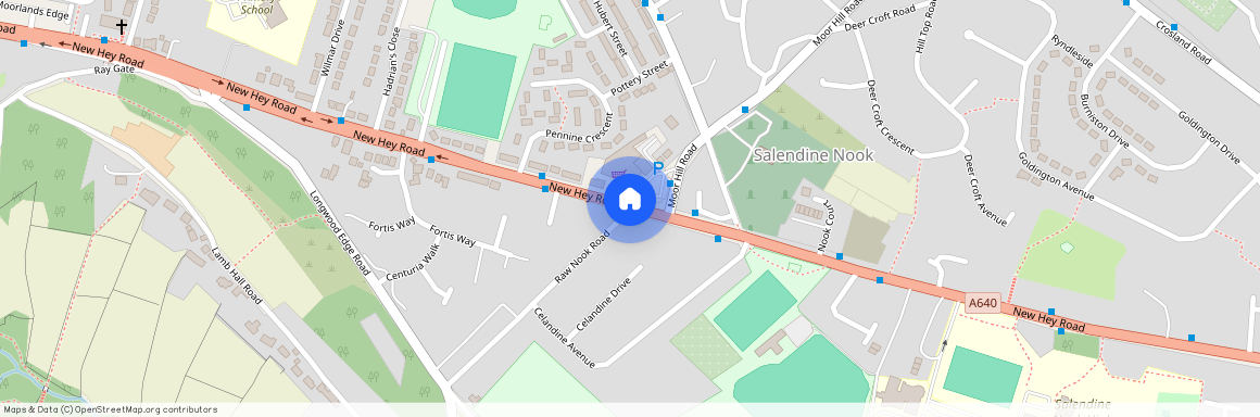 New Hey Road, Salendine Nook. Huddersfield