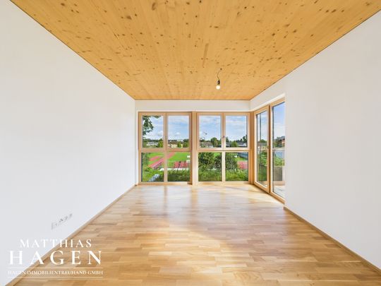 Wohnen im Grünen: 3-Zimmer-Gartenwohnung mit 200 m² Freiraum - Photo 1