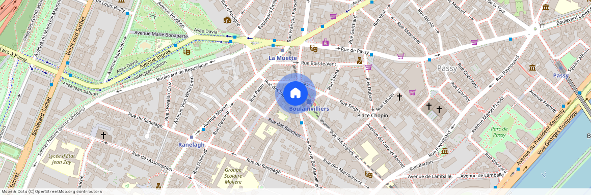 53 Rue de Boulainvilliers, 75016 Paris