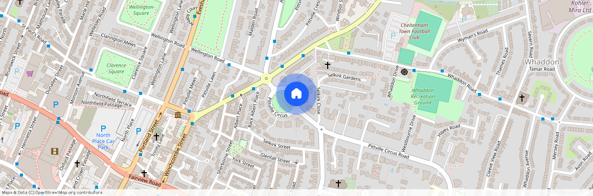 Northlands, Pittville Circus, Cheltenham, Gloucestershire, GL52