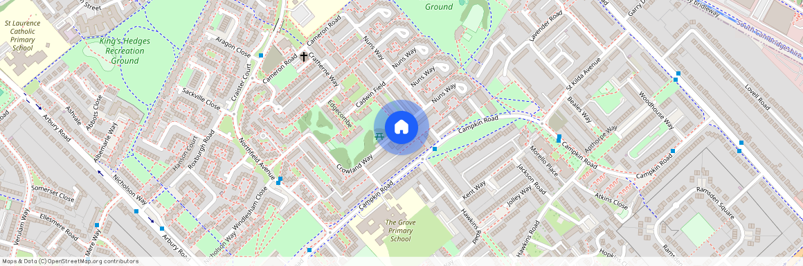 Crowland Way, Cambridge, Cambridgeshire, CB4 2LT