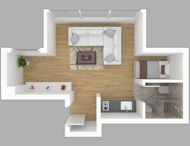 Helles Apartment zentral in Neustadt! - Foto 1