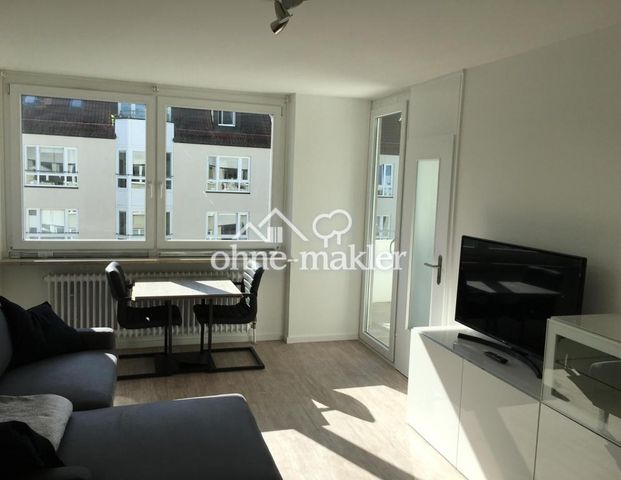 Sanierte, möblierte 1-Zimmer-Wohnung mit EBK, Balkon und TG-Stellplatz in Neuhausen - Photo 1