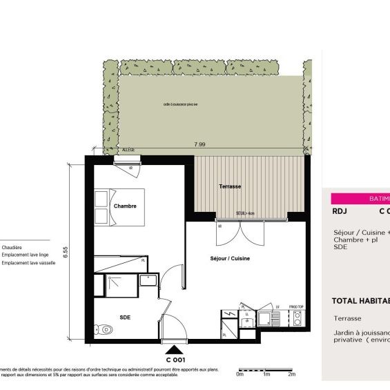 Location Appartement 2 pièces 40m² EAUNES 31600 - Photo 2