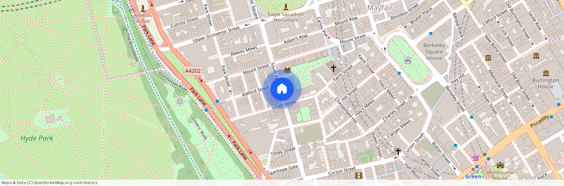 South Audley Street, Mayfair, London, W1K