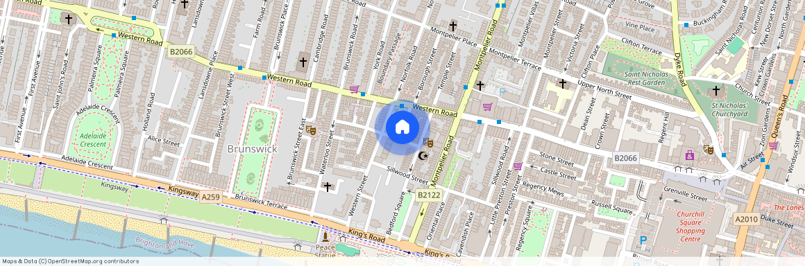 Norfolk Square, Brighton, BN1 2PE