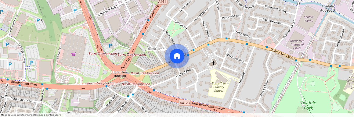 Tividale Road, Oldbury B69