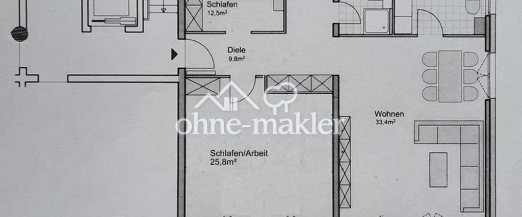 Moderne 3-Zimmer Wohnung mit Balkon in Berlin-Britz (Neukölln) - Foto 1