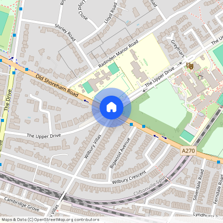 Old Shoreham Road, Hove, BN3