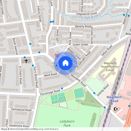 Mauldeth Road, Fallowfield, Manchester, M14