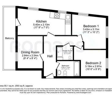 2 bedroom flat to rent - Photo 6