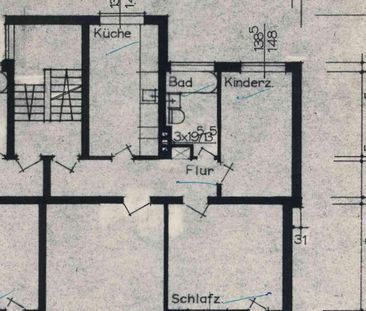 Erstbezug nach Sanierung: 3-Zimmerwohnung im alten Dorf - Photo 1