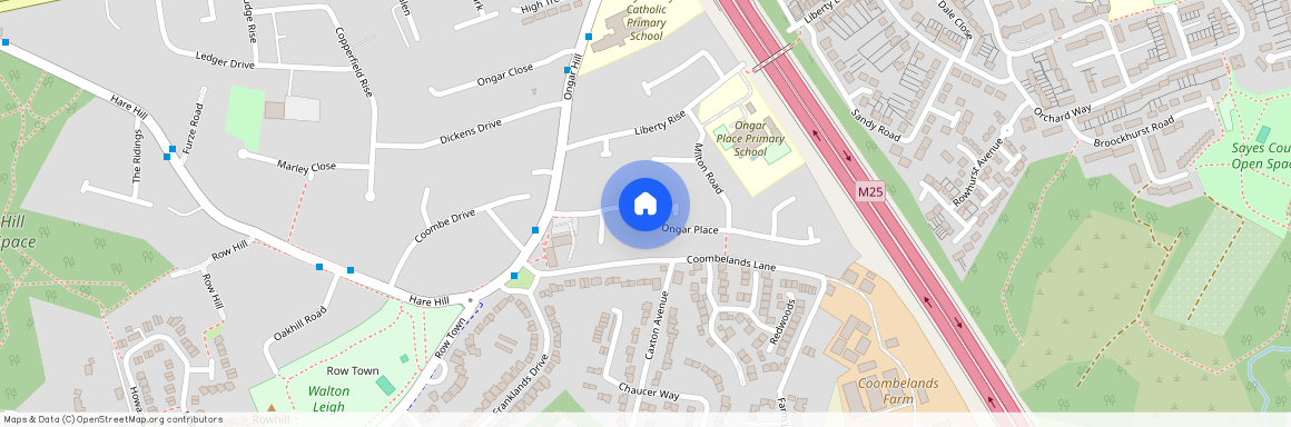 Ongar Place, Addlestone, KT15 1JF, Surrey