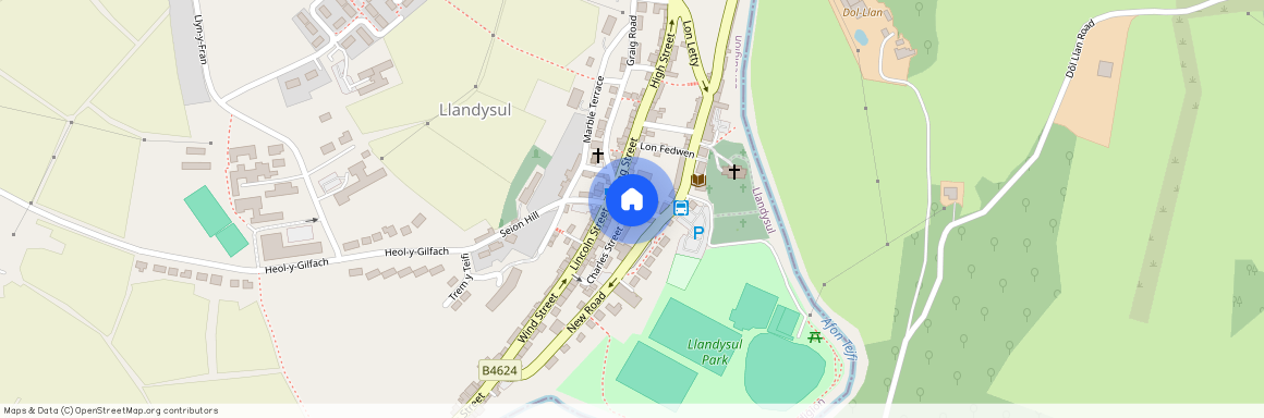 Lon Wesley, Llandysul, Carmarthenshire
