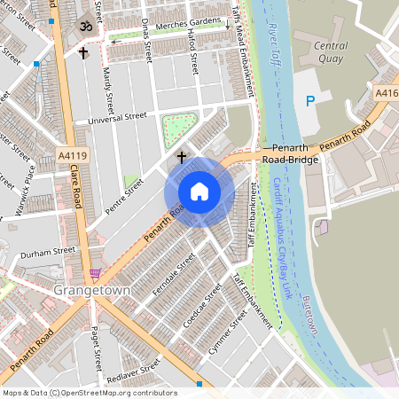 CF11 6JT Grangetown, Wales, Cardiff