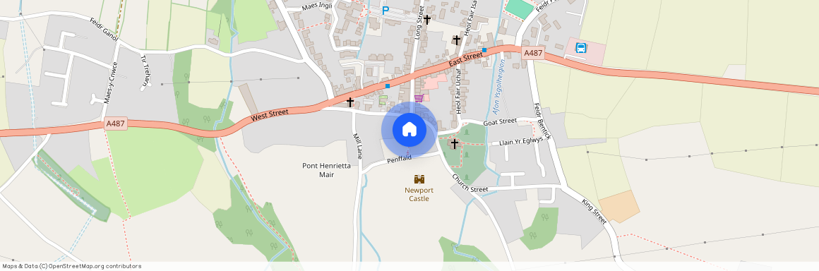 Millfield, Castle Street*, Newport