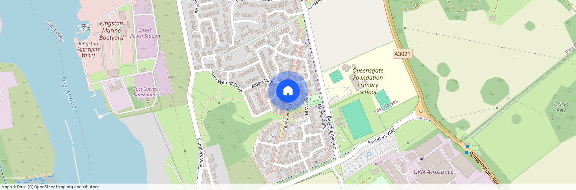 Captains Parade, East Cowes PO32