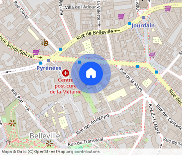 Studio - 19/21 rue Henri Chevreau Paris (75020) - Photo 1