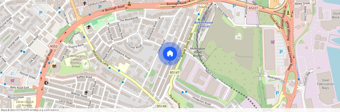 Rodney Street, Birkenhead, CH41