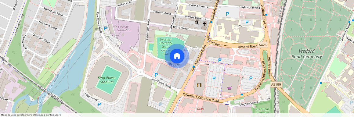 Pavillion Close, The Wickets, Leicester