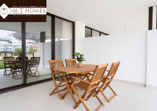 BRAND-NEW LUXURY GROUND FLOOR APARTMENT – EL HIGUERÓN – PRIVATE GARDEN & LARGE TERRACE – WALKING DISTANCE TO RESORT AMENITIES
