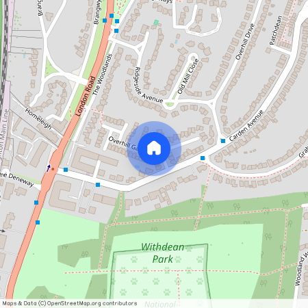 Overhill Gardens, Patcham, Brighton, BN1