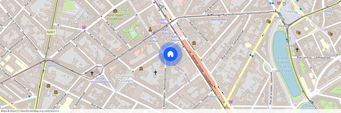 Rue du Chatelain, 8, 2, 1000, Bruxelles