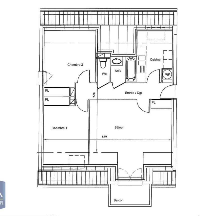 Location Appartement 3 pièces 60m² OIGNIES 62590 - Photo 2