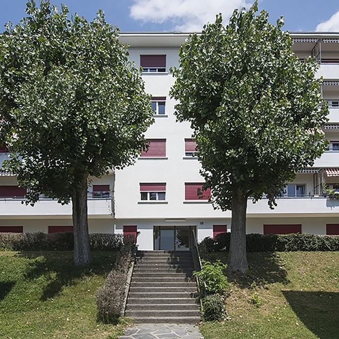 Bel appartement complètement rénové de 3.5 pcs avec vue sur lac - Photo 1