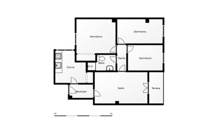 Piso de alquiler en Universidad - Photo 2