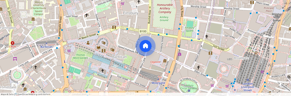 The Heron, 5 Moor Lane, EC2Y