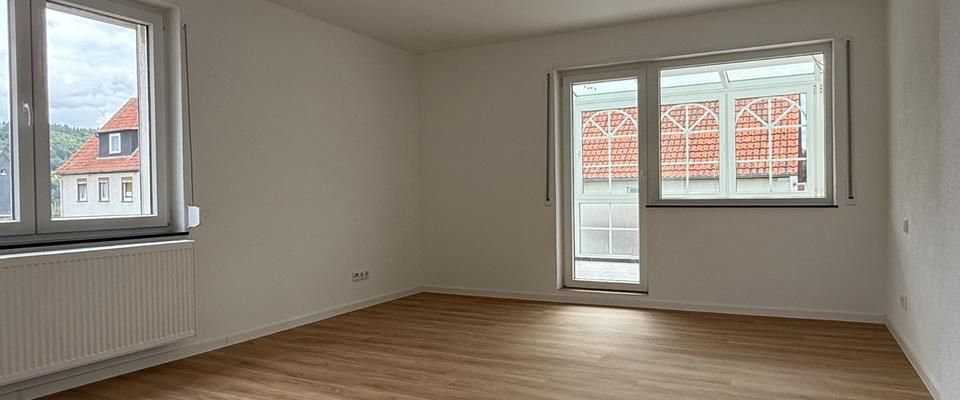 3-Zimmer-Wohnung im EG - Erstbezug nach Sanierung - Herzhausen - Foto 1