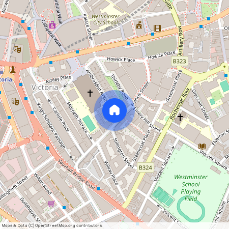 Ambrosden Avenue, Westminster, London, SW1P
