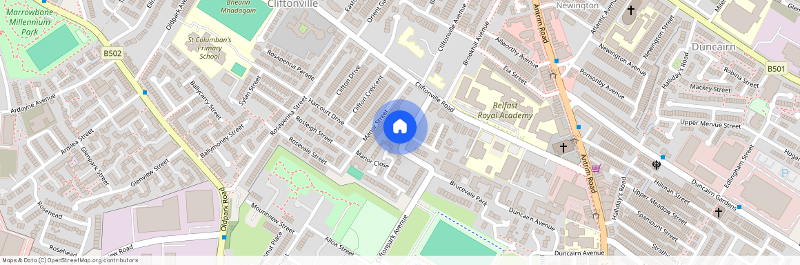 3, 158 Cliftonpark Avenue, Cliftonville Road, Belfast, BT14 6DT