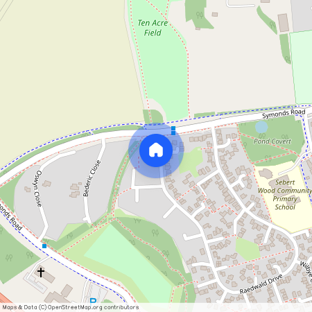 Raedwald Drive, Bury St. Edmunds