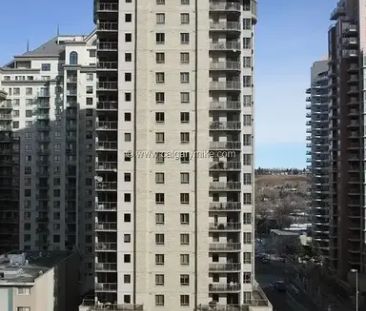 Downtown core fully-furnished one bedroom condo (No Parking) | 1002 - 683 10 St SW, Calgary - Photo 1