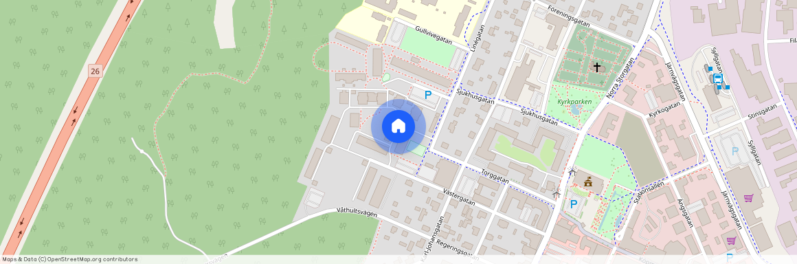 Västergatan 12-16, Gislaved, Jönköping, Västergatan 12 B