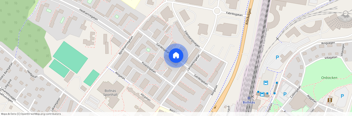 Gärdesgatan, Bollnäs