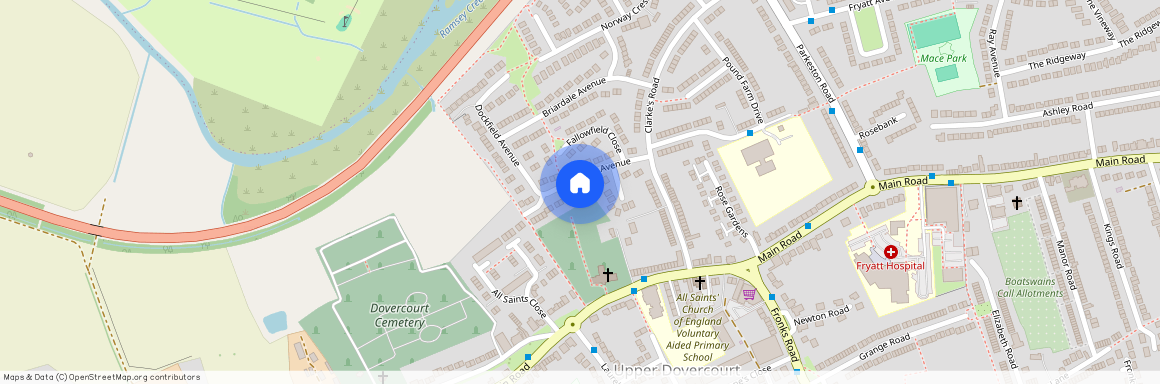 Dockfield Avenue, Harwich, Essex, CO12
