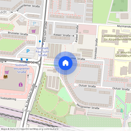 Veszpremer Straße 1 (Südstadt), 06130 Halle