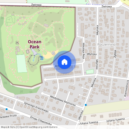 ul. Mikołaja Reja, Władysławowo, Władysławowo, pucki, pomorskie