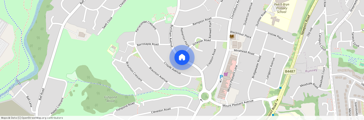 CF3 5LJ Llanrumney, Wales, Cardiff