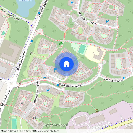 Björkholmsvägen, Saltsjö-Boo