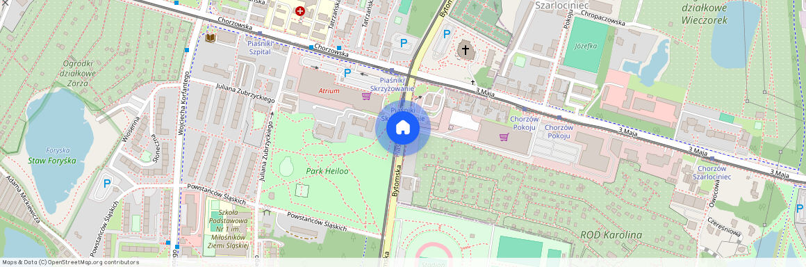 ul. Bytomska, Chorzów II, Chorzów, śląskie, Świętochłowice