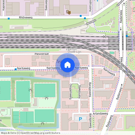 Sloterdijk Nieuw-West, 1043 CB, Naritaweg, Amsterdam