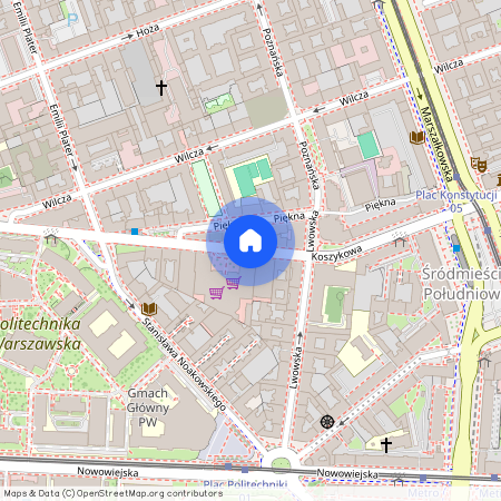 Warszawa, M., Warszawa, Śródmieście, Koszykowa